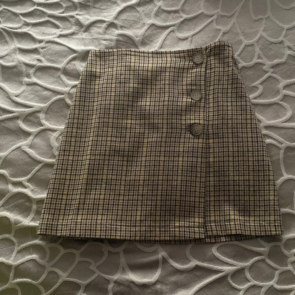 Plaid skirt